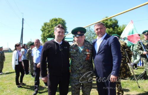 Открытие пограничного знака в Сидулово-Ерыклах, 25.05.2025 г