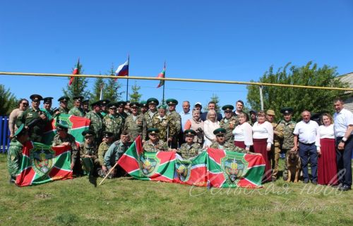 Открытие пограничного знака в Сидулово-Ерыклах, 25.05.2025 г