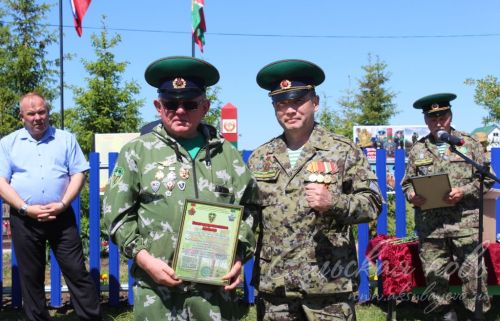Открытие пограничного знака в Сидулово-Ерыклах, 25.05.2025 г