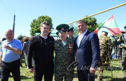 Открытие пограничного знака в Сидулово-Ерыклах, 25.05.2025 г