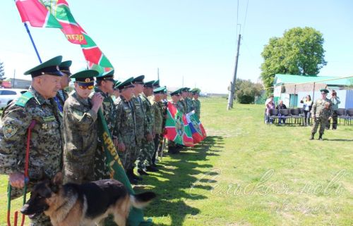 Открытие пограничного знака в Сидулово-Ерыклах, 25.05.2025 г