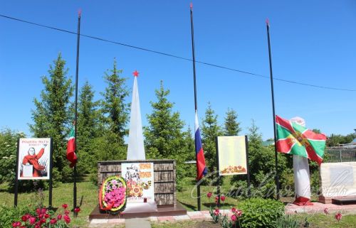 Открытие пограничного знака в Сидулово-Ерыклах, 25.05.2025 г