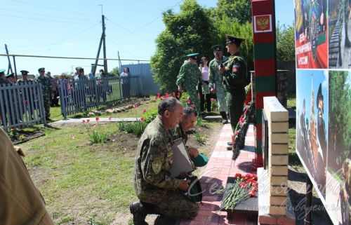 Открытие пограничного знака в Сидулово-Ерыклах, 25.05.2025 г