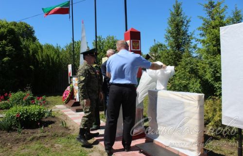 Открытие пограничного знака в Сидулово-Ерыклах, 25.05.2025 г
