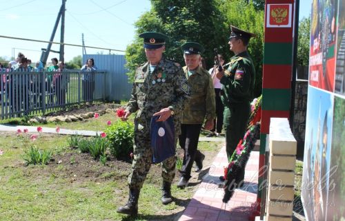 Открытие пограничного знака в Сидулово-Ерыклах, 25.05.2025 г