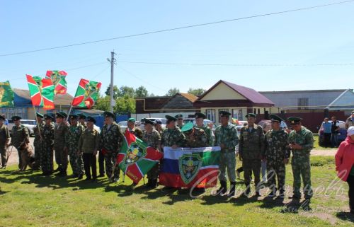 Открытие пограничного знака в Сидулово-Ерыклах, 25.05.2025 г