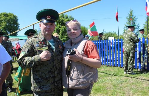 Открытие пограничного знака в Сидулово-Ерыклах, 25.05.2025 г