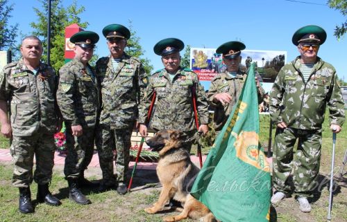Открытие пограничного знака в Сидулово-Ерыклах, 25.05.2025 г