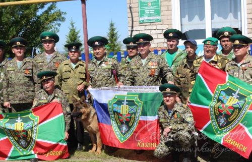 Открытие пограничного знака в Сидулово-Ерыклах, 25.05.2025 г