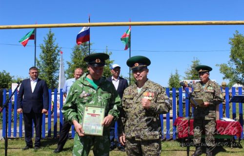 Открытие пограничного знака в Сидулово-Ерыклах, 25.05.2025 г