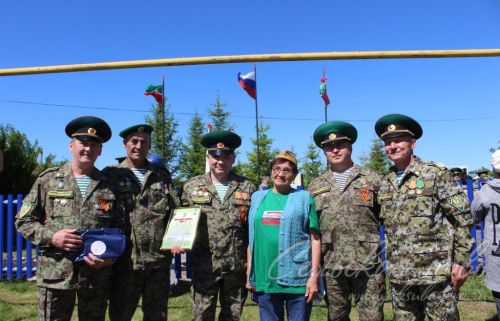 Открытие пограничного знака в Сидулово-Ерыклах, 25.05.2025 г