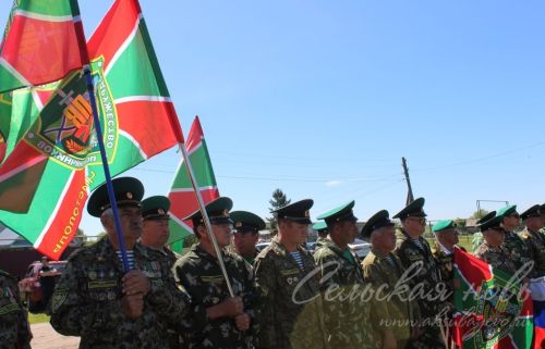 Открытие пограничного знака в Сидулово-Ерыклах, 25.05.2025 г