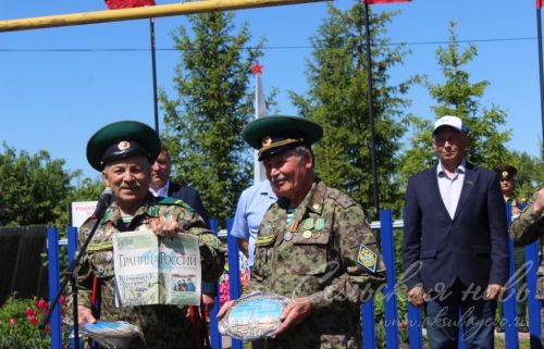 Открытие пограничного знака в Сидулово-Ерыклах, 25.05.2025 г