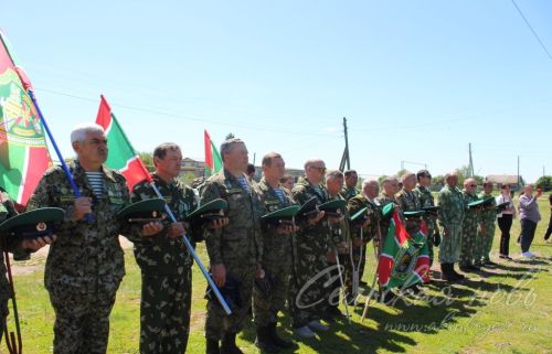 Открытие пограничного знака в Сидулово-Ерыклах, 25.05.2025 г