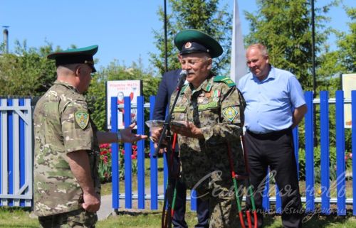 Открытие пограничного знака в Сидулово-Ерыклах, 25.05.2025 г