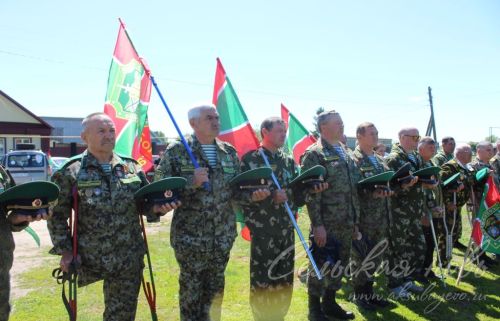 Открытие пограничного знака в Сидулово-Ерыклах, 25.05.2025 г