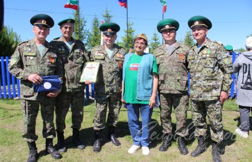 Открытие пограничного знака в Сидулово-Ерыклах, 25.05.2025 г