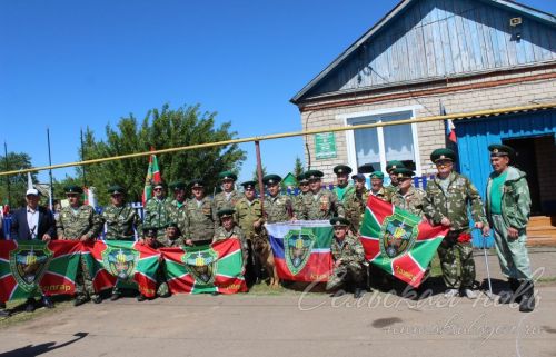 Открытие пограничного знака в Сидулово-Ерыклах, 25.05.2025 г