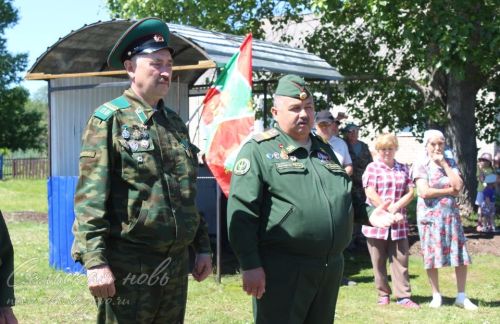 В Тарханке открыли памятник пограничным войскам, 28 мая 2025