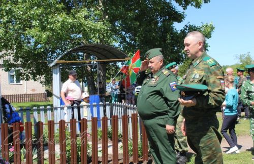 В Тарханке открыли памятник пограничным войскам, 28 мая 2025