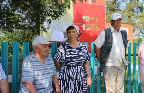 Открытие мемориальной доски Ленару Нутфуллину, в с. Трудолюбово, 12.06.2025 г.