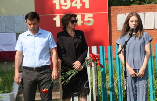 Открытие мемориальной доски Ленару Нутфуллину, в с. Трудолюбово, 12.06.2025 г.