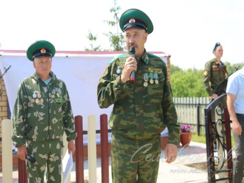 Открытие мемориальных доскок участникам СВО - уроженцам д. Кисы, 12.06.2025 г.
