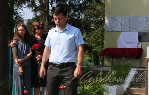 Открытие мемориальной доски Ленару Нутфуллину, в с. Трудолюбово, 12.06.2025 г.