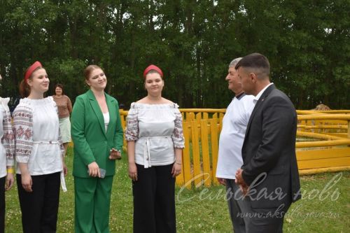 Аксубай районында Троица әйлән-бәйләнен уйнадылар