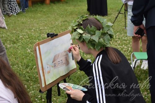 Аксубай районында Троица әйлән-бәйләнен уйнадылар