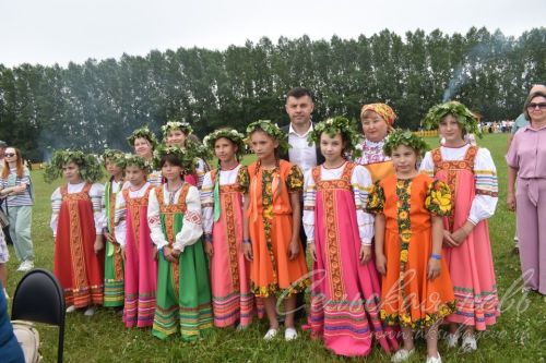Аксубай районында Троица әйлән-бәйләнен уйнадылар
