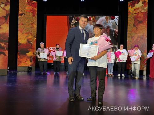 В Аксубаеве чествовали старшее поколение и волонтеров