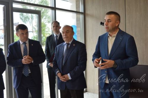Открытие терапевтического корпуса в Аксубаеве после капремонта