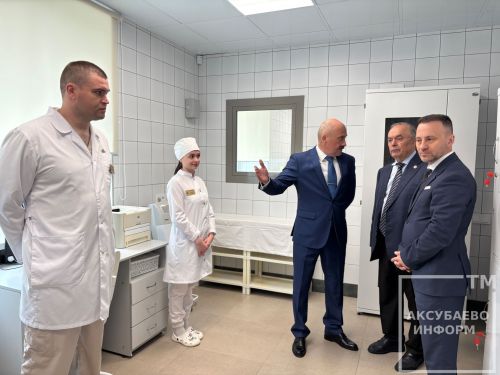 Открытие терапевтического корпуса в Аксубаеве после капремонта