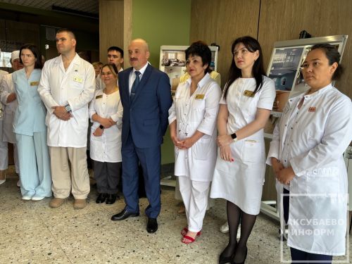 Открытие терапевтического корпуса в Аксубаеве после капремонта