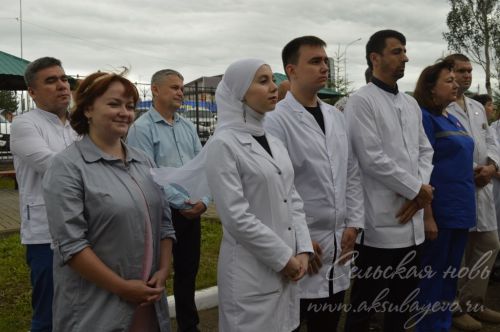 Открытие терапевтического корпуса в Аксубаеве после капремонта