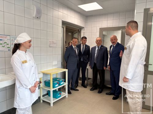 Открытие терапевтического корпуса в Аксубаеве после капремонта