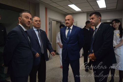 Открытие терапевтического корпуса в Аксубаеве после капремонта