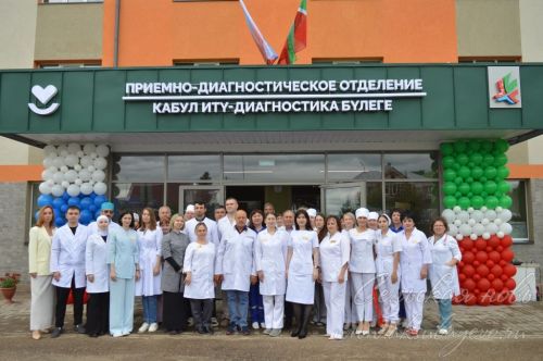 Открытие терапевтического корпуса в Аксубаеве после капремонта