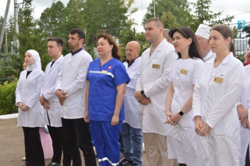Открытие терапевтического корпуса в Аксубаеве после капремонта
