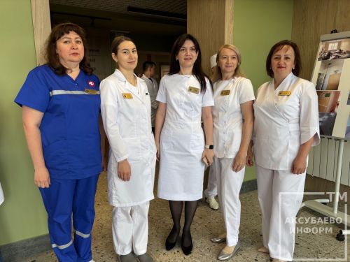 Открытие терапевтического корпуса в Аксубаеве после капремонта