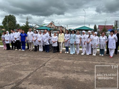 Открытие терапевтического корпуса в Аксубаеве после капремонта