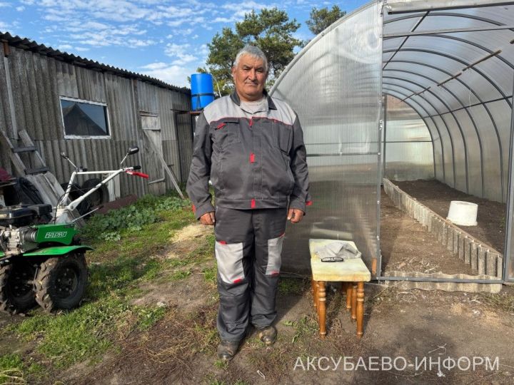 Житель Аксубаевского района превратил хобби в профессию благодаря соцконтракту