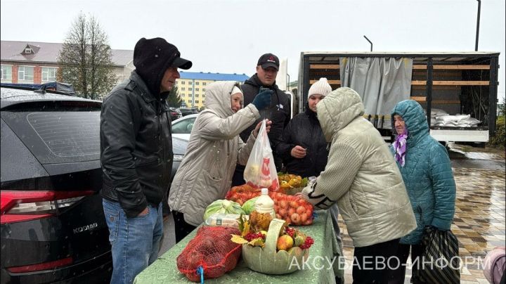 В Аксубаеве прошла традиционная сельхозярмарка