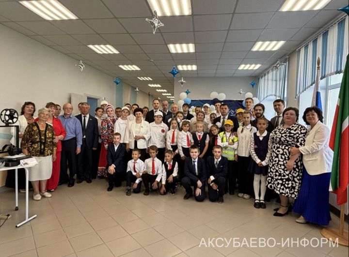 В Аксубаевском районе после капремонта распахнулись двери Кривоозерской школы