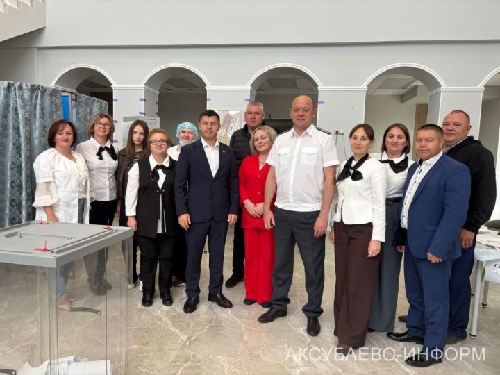 Работу избирательных участков Аксубаевского района оценил руководитель Россельхознадзора РТ