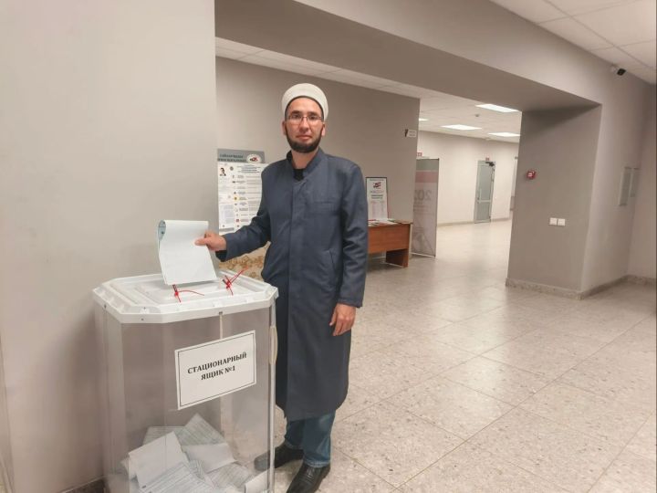 Имам -мухтасиб Аксубаевского района принял участие в выборах депутатов Госдумы