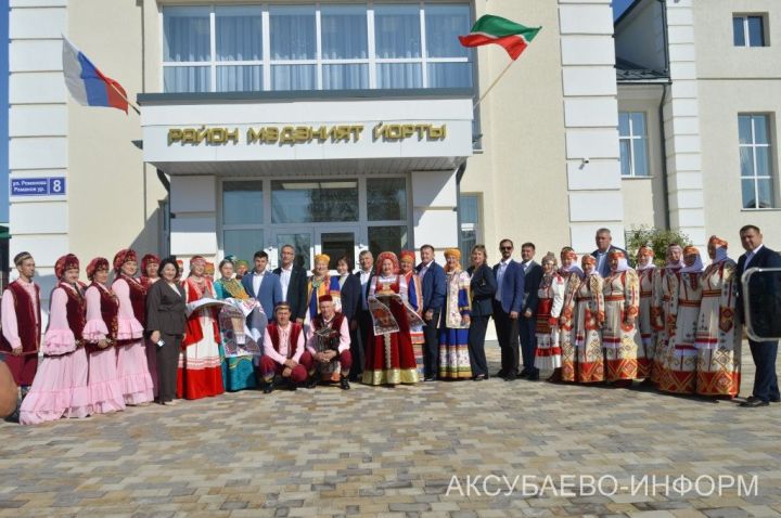 Аксубай үсешенә Ютазы делегациясе югары бәя бирде