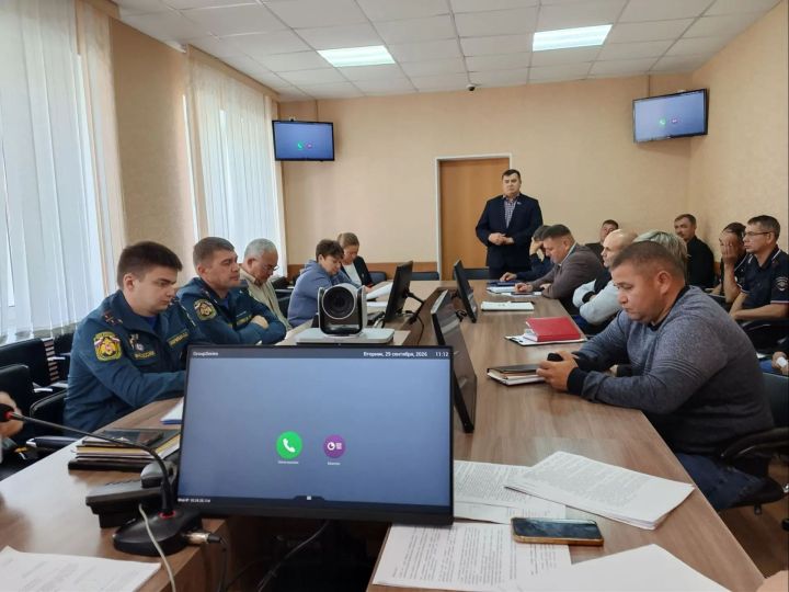 В Аксубаевском районе прошла антитеррористическая штабная тренировка