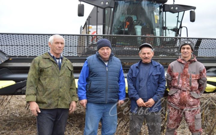 Тонны черного урожая с аксубаевских полей превратятся в «реку» подсолнечного масла